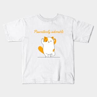 Pawsitively adorable Kids T-Shirt